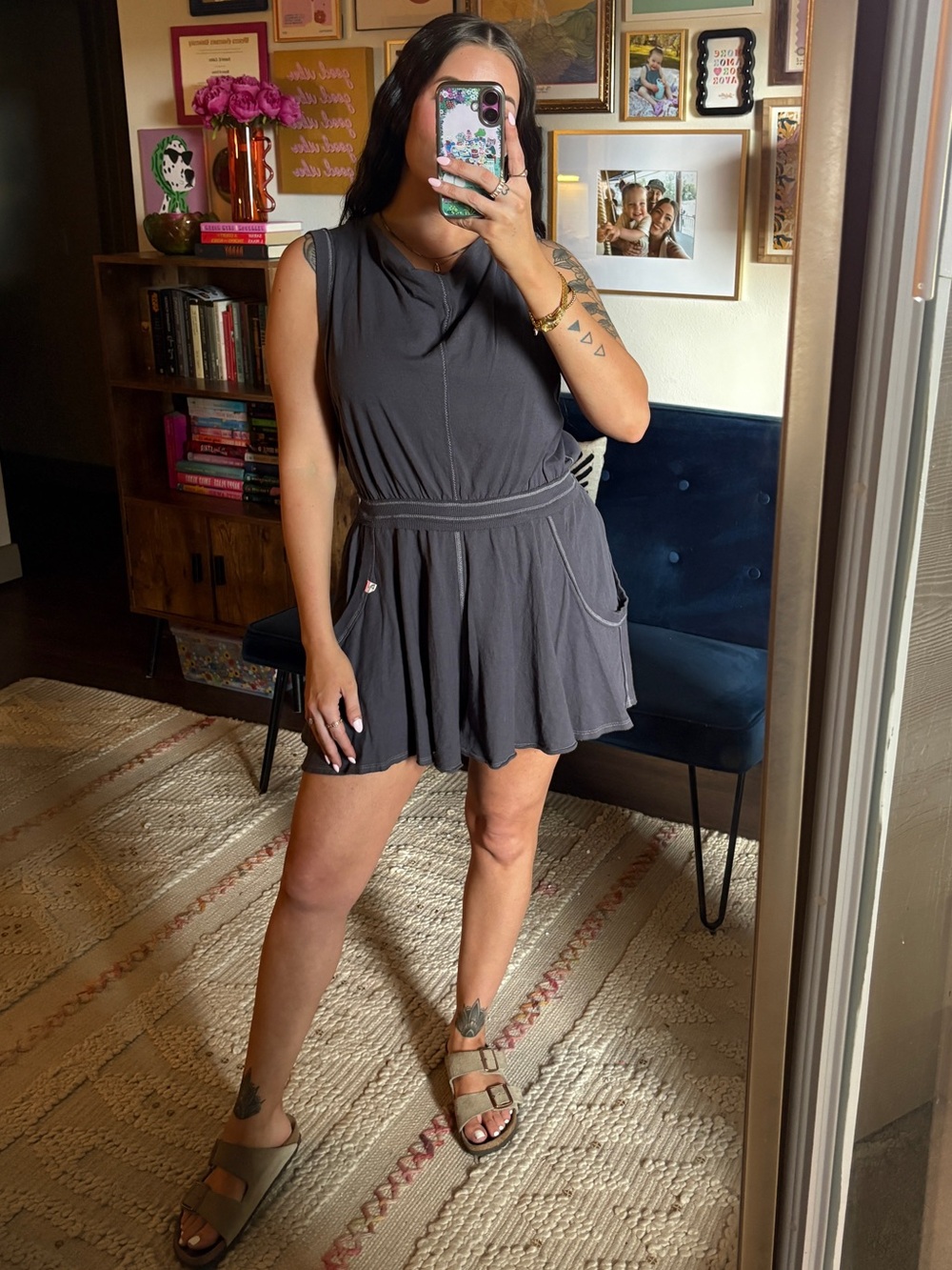 Free People Summer Slumbers Oversized Romper